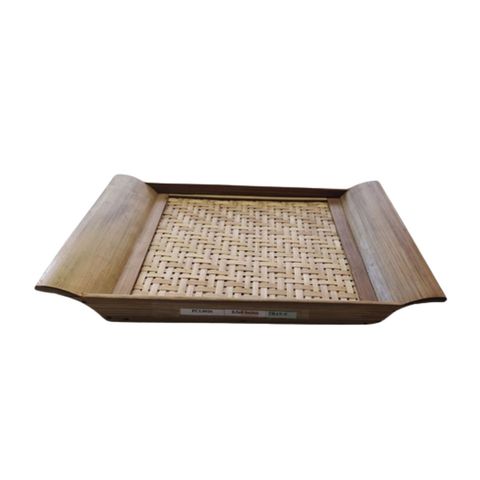 Pisces Bamboo Serving Tray E Discontinued 8.5 X 8 Inch 1 Piece