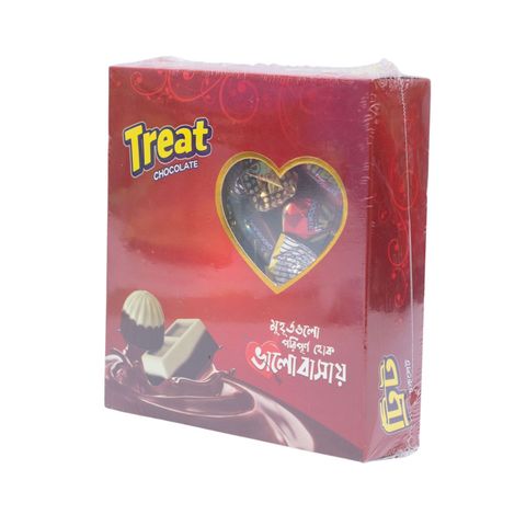 Treat Chocolate Heart Box 130g