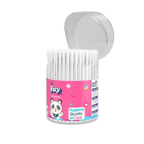 Fay Baby Cotton Buds Can 150 Pieces 