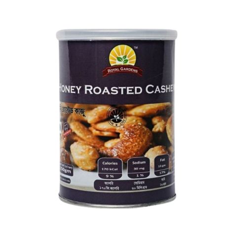 Royal Gardens Honey Roasted Cashews 150g