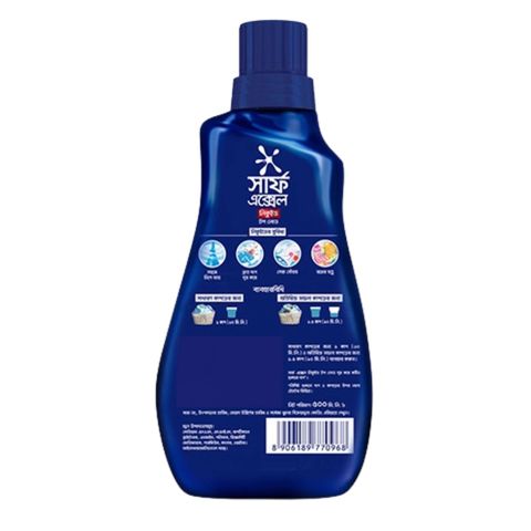 Surf Excel Liquid Detergent Top Load 500ml