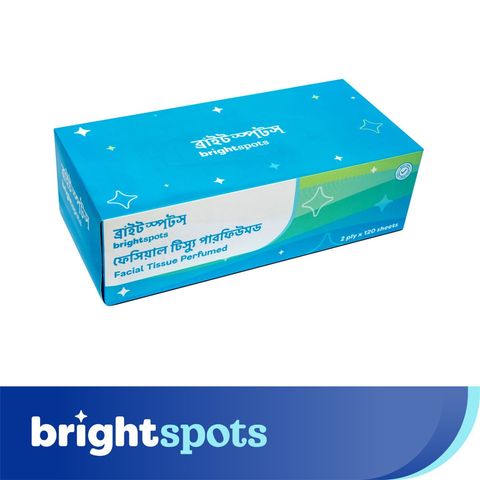 brightspots Facial Tissue Perfumed 2ply x 120 Sheets