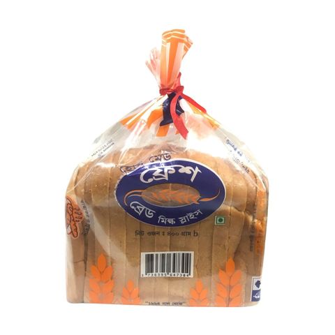 Fresh Home Made Milk Bread Slice 400g