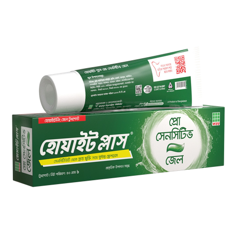 White Plus Pro Sensitive Gel Toothpaste 40g