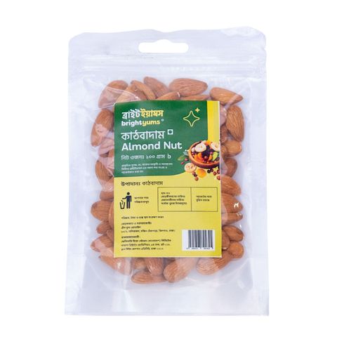 brightyums Kath Badam Almonds 100g