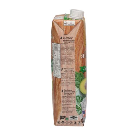 137 Degrees Delicious Almond Milk With Avocado 1000ml