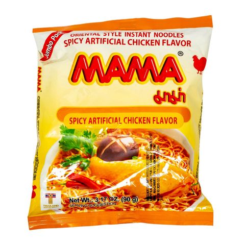 Mama Instant Noodles Spicy Artificial Chicken Flavor 90g