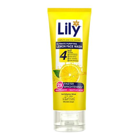 Lily Lemon Face Wash Gel 100ml