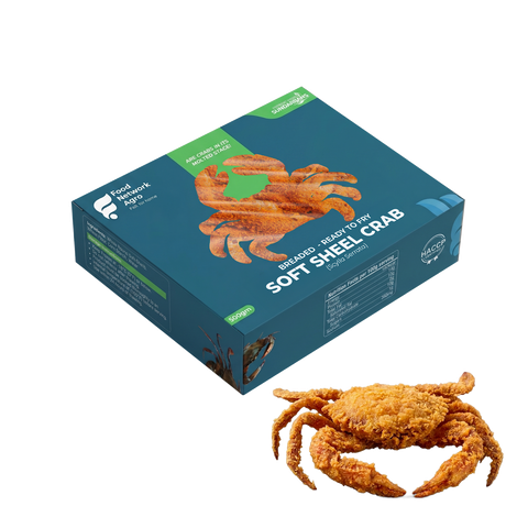 Breaded Soft Shell Crabprocessed 500g