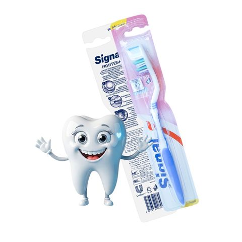 Signal Fighter Toothbrush Soft 1 Piece