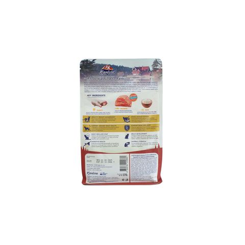 Kaniva Indoor Salmon Turkey & Rice Cat Dry Food 370g