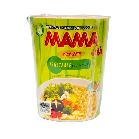 Mama Instant Noodles Vegetable Flavor Cup 70g