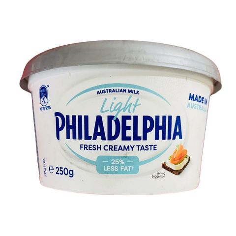 Philadelphia Light Cream Cheese 250g