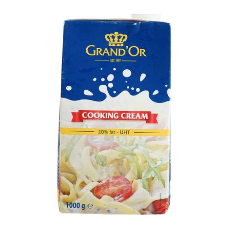 Grand'or Cooking Cream With Screw Cap 20% Fat 1000g