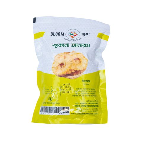 Bloom Dried Pineapple Slices 100g