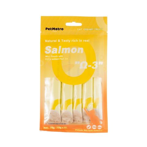 Pet Metro Treat Salmon 5 Pieces 15g