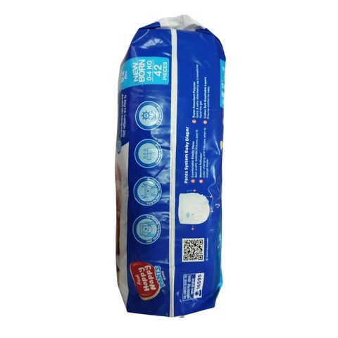 Fresh Happy Nappy Baby Diaper 0-4kg New Born 42 Pieces