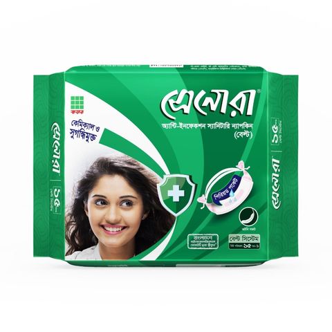 Senora Sanitary Napkin Belt System 15 Pieces