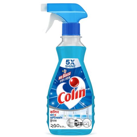 Colin Glass & Surface Cleaner Liquid Spray 250ml