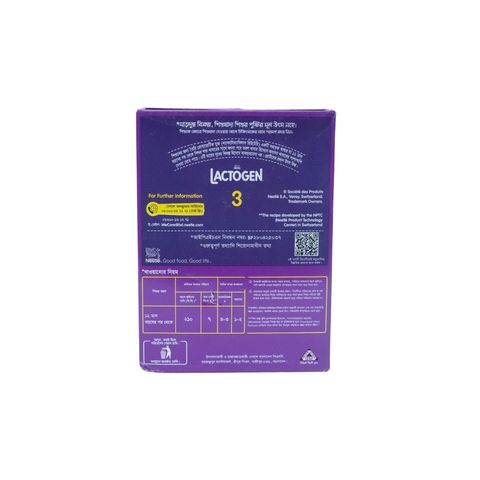 Nestle Lactogen 3, Toddler 12 24 Months Follow up Formula Milk Powder 350g