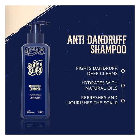 Body N Beard Anti Dandruff Shampoo 200ml