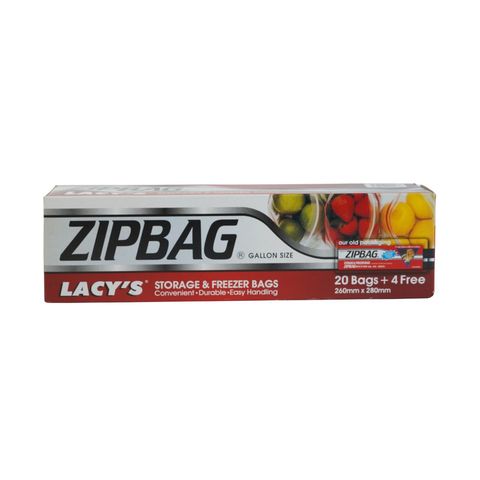 Lacy's Zipbag Gallon Size 1 Piece