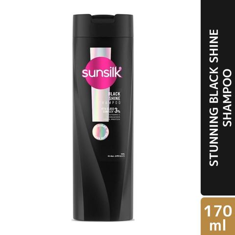 Sunsilk Shampoo Stunning Black Shine 170ml
