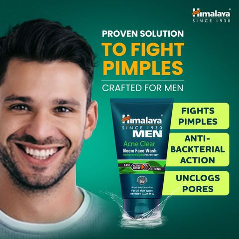 Himalaya Men Acne Care Neem Face Wash 100ml