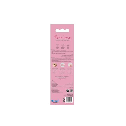 Treet Femina Eyebrow & Facial Razor for Women 1 Piece