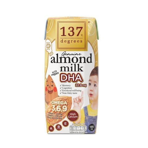 137 Degrees Almond Milk with DHA 180ml