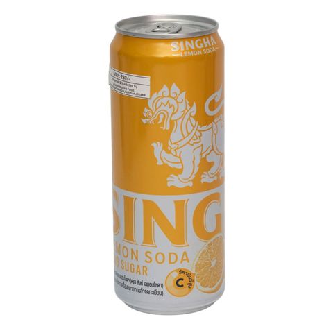 Singha Lemon Soda Zero Sugar 330ml