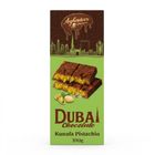 Aghadeer Dubai Pistachios and Kunafa Chocolate Bar 100g