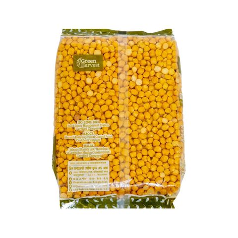 Green Harvest Booter Dal Whole Garbanzo Peeled 500g