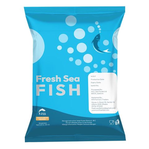 Fresh Sea Fish Brown Chingri Pdto Tail On Small 250g ±10g