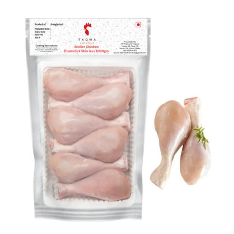 Taqwa Broiler Chicken Drumstick Skinless 1kg