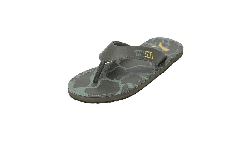 Puma Men's Fercat Slipper Eucalyptus Green Moss Amber UK 7 1 Pair