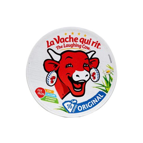 The Laughing Cow Spreadable Cheese 16 Portions 224g
