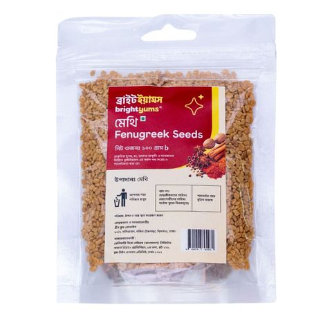 brightyums Methi Fenugreek Seeds 100g