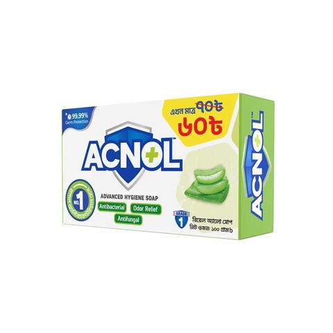 Acnol Hygiene Soap Real Aloe 100g