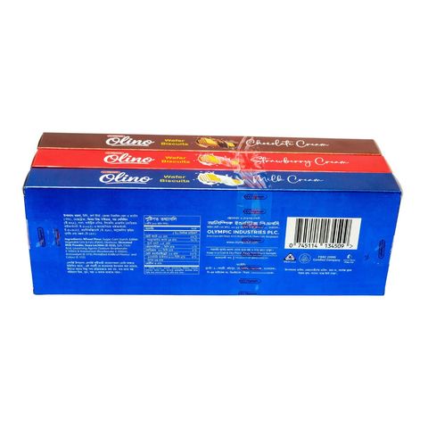 (Buy 2 Get 1 Free) Olympic Olino Wafer Biscuit Mixed Box 150g