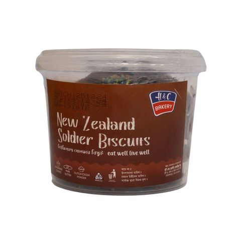 H&C Bakery Newzeland Soldier Biscuits Jar 220g
