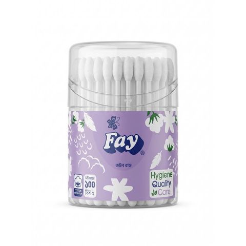 Fay Cosmetic Cotton Buds Can 100 Pieces
