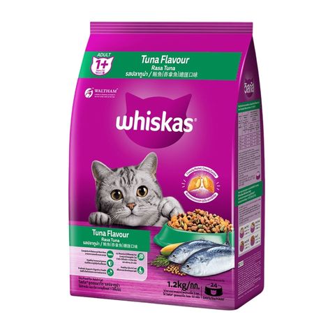 Whiskas Dry Tuna Flavour Adult Cat 1.2kg