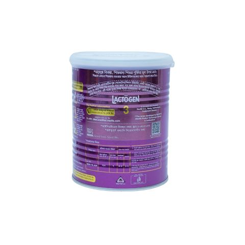 Nestle Lactogen 3, Toddler 12 24 Months Follow-up Formula Milk Powder 400g (Tin)