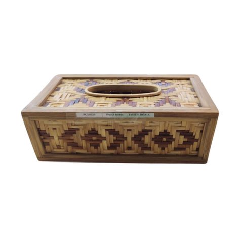 Pisces Bamboo Tissue Box 1 Piece