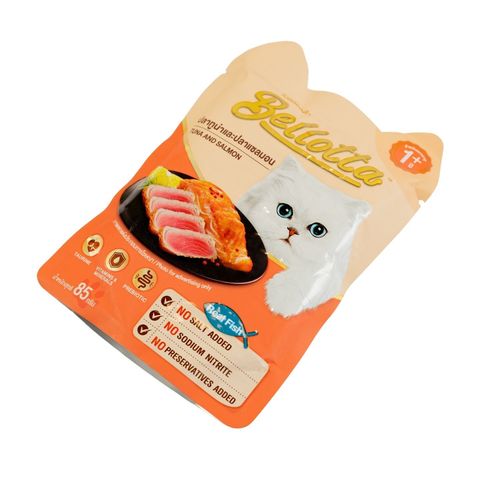 Bellotta Adult Pouch Tuna & Salmon 85g 