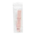 Silicone Strap Watch Band Pin Lock Pink 20mm 1 Piece
