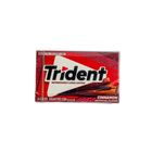 Trident Refreshingly Long Lasting Cinamon Artificial Flavor Bubblegum Sticks 14 Pieces