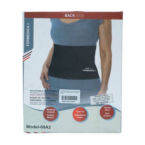 Formedica+ Back Dos Adjustable Abdominal Belt Assorted Xxl 1 Piece