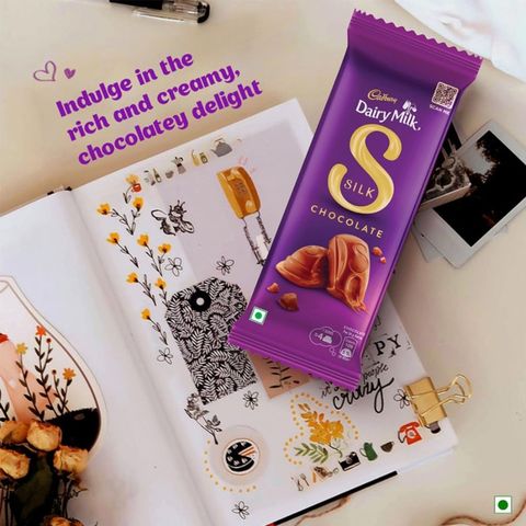 Cadbury Dairy Milk Silk Plain Chocolate 40g